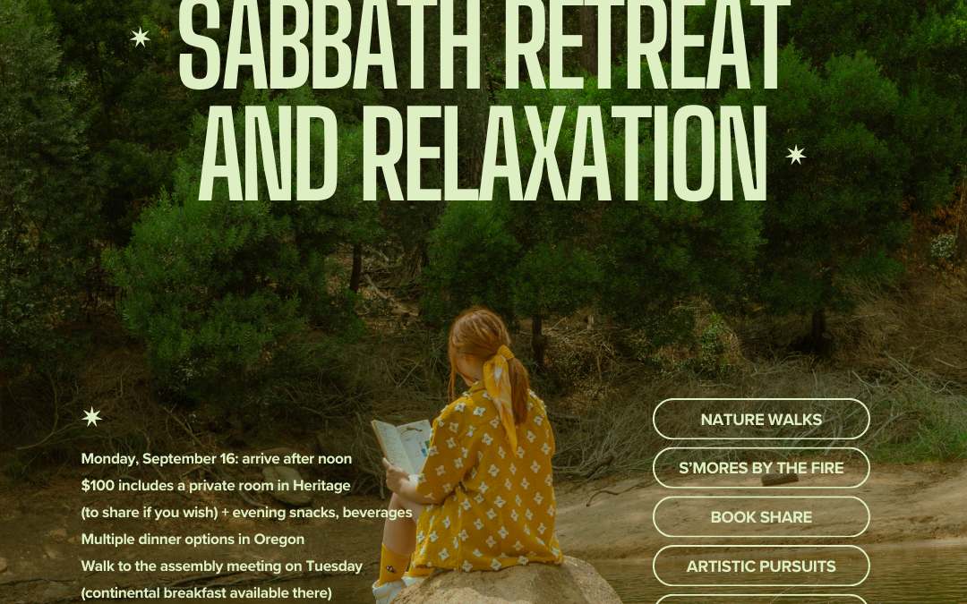 Pastor’s Sabbath Retreat & Relaxation